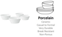 Villeroy & Boch New Wave Collection 4-Pc. Round Rice Bowl Set, Created for Macy’s 